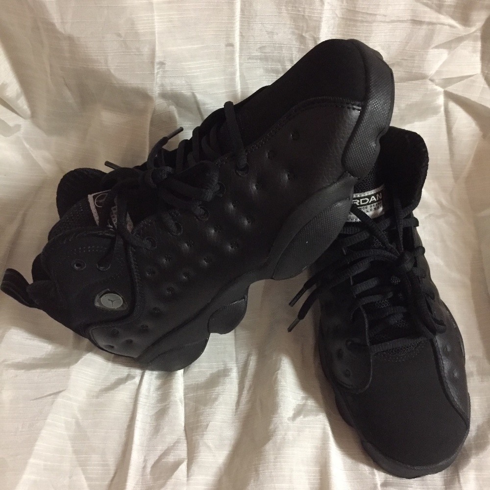 NIKE JORDAN KIDS JUMPMAN TEAM II BLACK